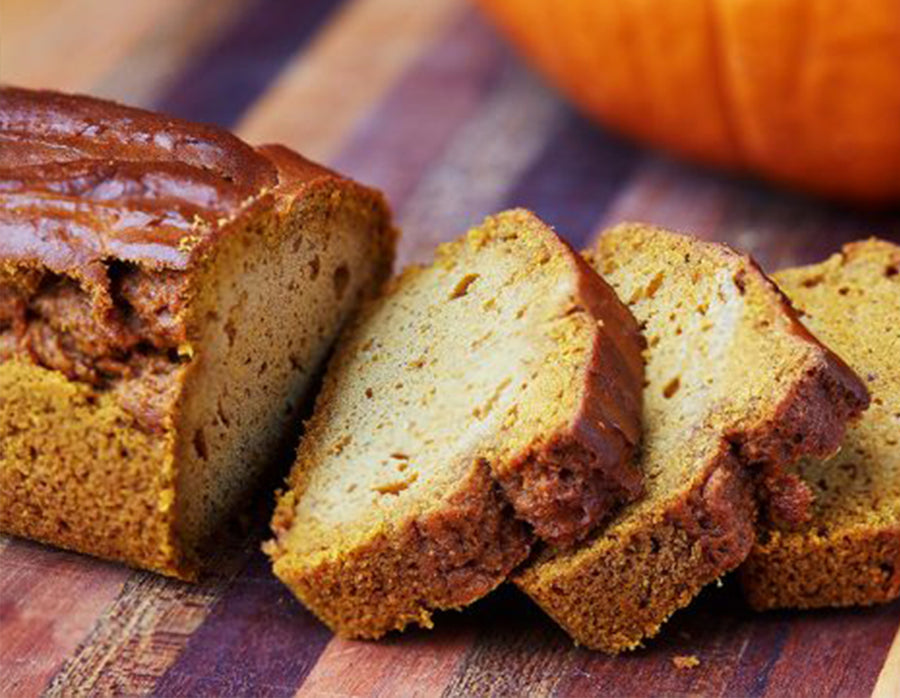 Gluten-Free Mini Pumpkin Bread Loaves